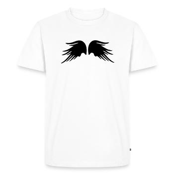 wings_fantasy_art_2 - Men's Premium Organic T-Shirt - white - Front - Nico (187cm)