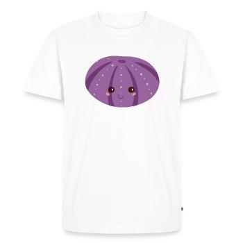sea urchin - Men's Premium Organic T-Shirt - white - Front - Nico (187cm)