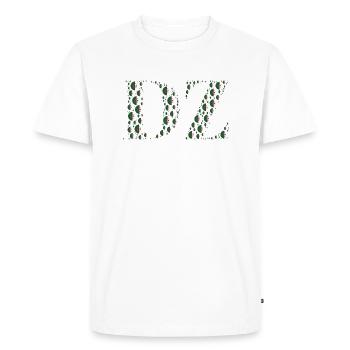 Algérie - T-shirt Premium bio Homme - blanc - Devant - Nico (187cm)