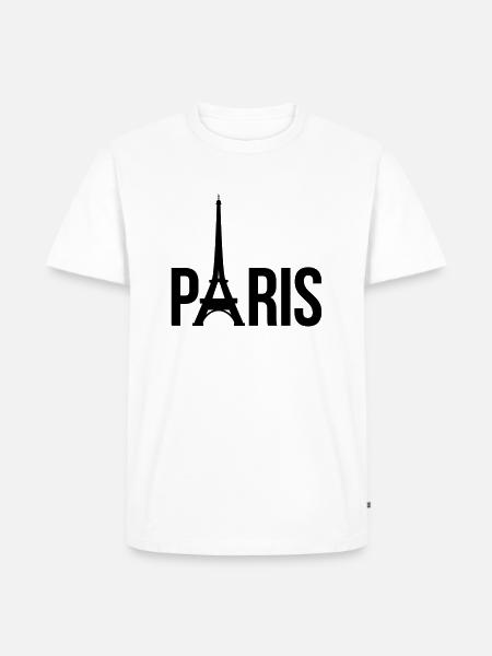 Paris - Men's Premium Organic T-Shirt - white