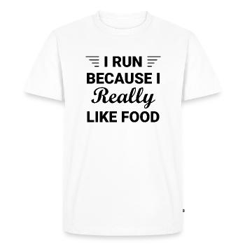 Fußball Football - T-shirt Premium bio Homme - blanc - Devant - Nico (187cm)