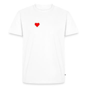 Voyage Reisen - T-shirt Premium bio Homme - blanc - Devant - Nico (187cm)