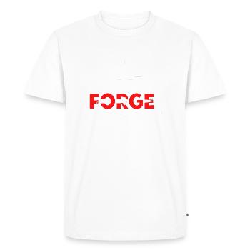 Collection de couteaux Production de couteaux Collecteur de couteaux - T-shirt Premium bio Homme - blanc - Devant - Nico (187cm)