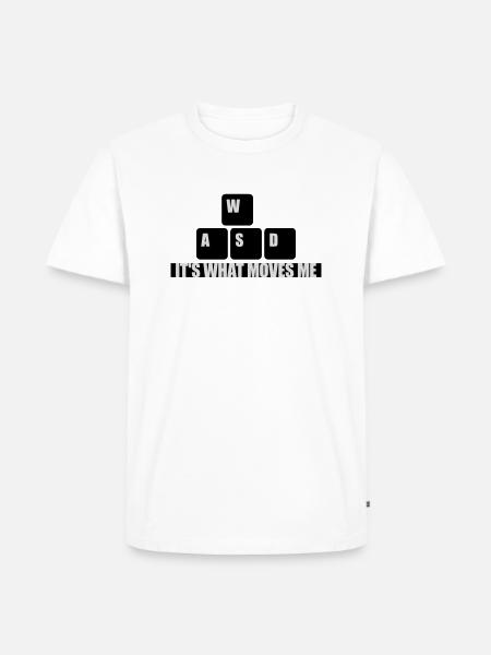 c’est ce qui m’émeut - T-shirt Premium bio Homme - blanc