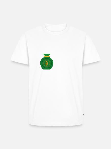 Bitcoin Trading Crypto Stocks - T-shirt Premium bio Homme - blanc