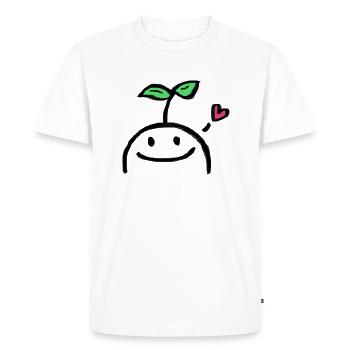 Idée cadeau pour un biologiste sympathique - T-shirt Premium bio Homme - blanc - Devant - Nico (187cm)