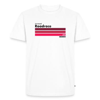 Vélo de route Vintage Fixie vélo vélo de route rétro - T-shirt Premium bio Homme - blanc - Devant - Nico (187cm)