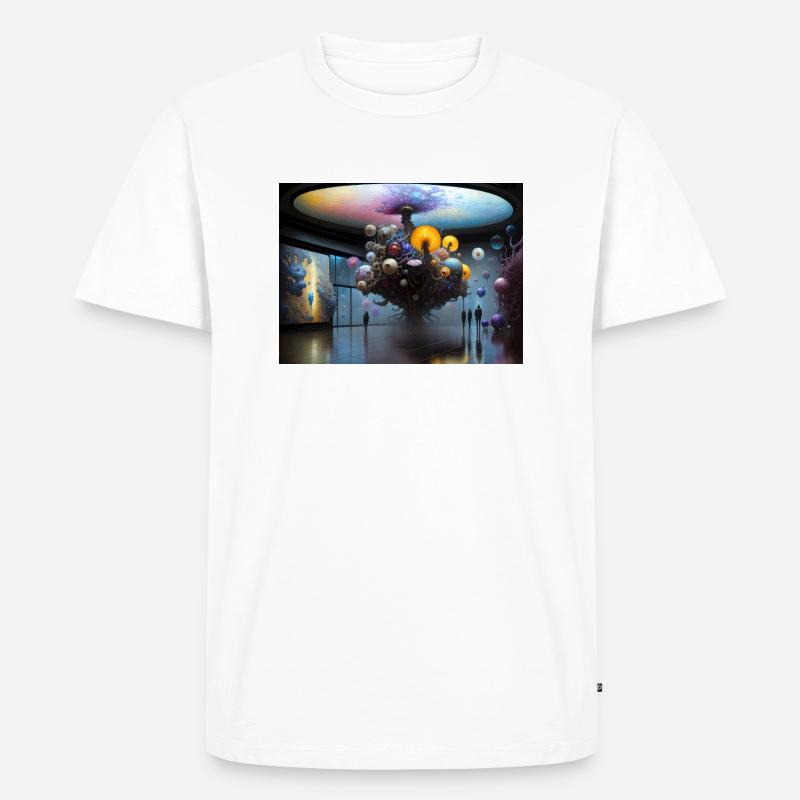 Reise in Actarus #21 - Männer Premium Bio T-Shirt - Weiß
