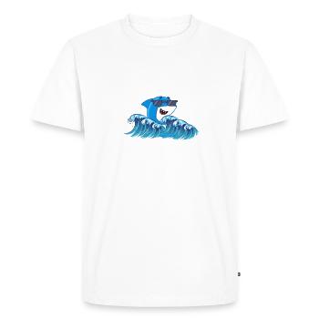 Keep MovingTo Survive - Men's Premium Organic T-Shirt - white - Front - Nico (187cm)