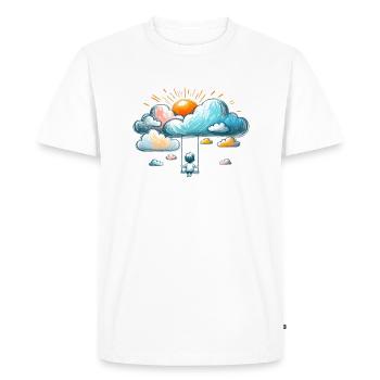 Dreamland - T-shirt Premium bio Homme - blanc - Devant - Nico (187cm)