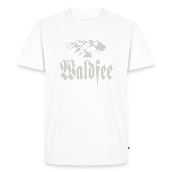 Fée de la forêt - T-shirt Premium bio Homme - blanc - Devant - Nico (187cm)
