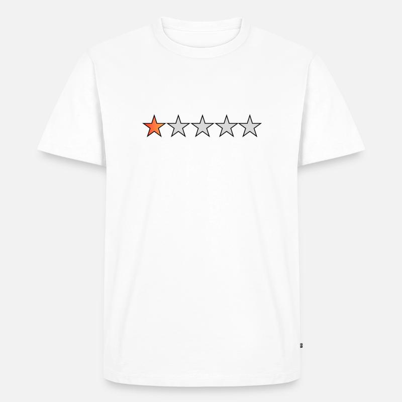 Burpees - Männer Premium Bio T-Shirt - Weiß