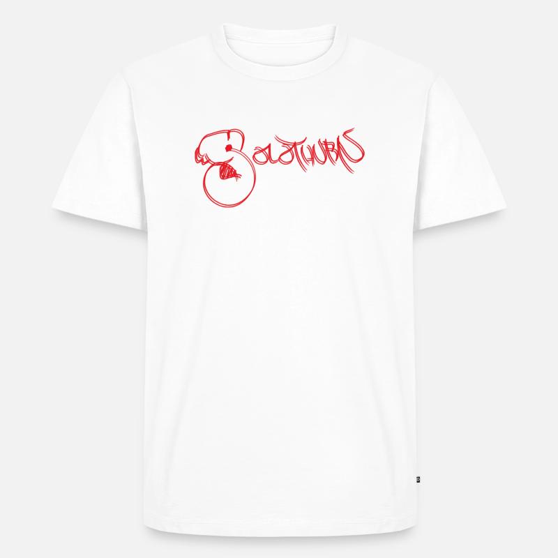 Sweat à capuche de Soleure - T-shirt Premium bio Homme - blanc