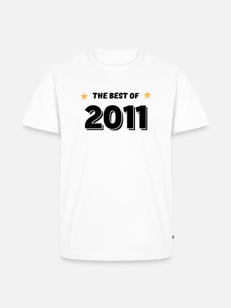 Best of 2011 - Men's Premium Organic T-Shirt - white