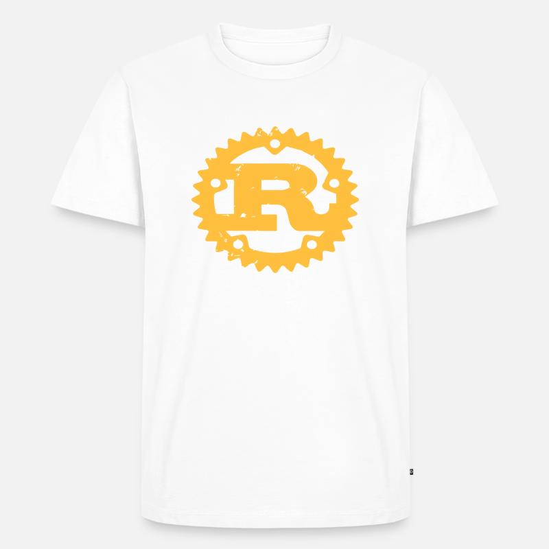 Rust Programming - Men's Premium Organic T-Shirt - white