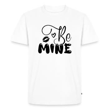 Sois à moi - T-shirt Premium bio Homme - blanc - Devant - Nico (187cm)