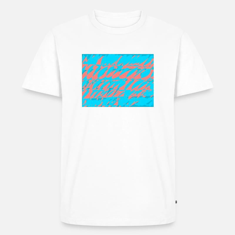 Code - Männer Premium Bio T-Shirt - Weiß