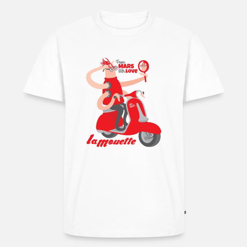 From Mars With Love - Men's Premium Organic T-Shirt - white
