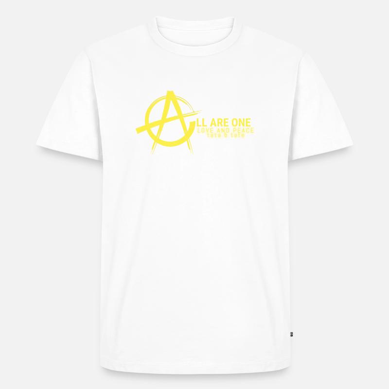 ALL ARE ONE! - Männer Premium Bio T-Shirt - Weiß