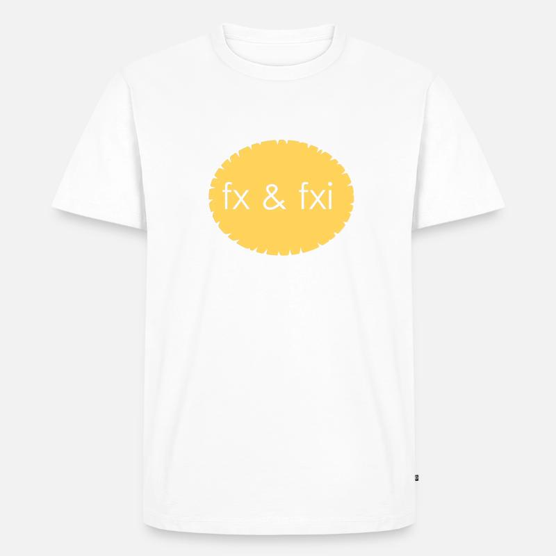 fix foxi - Männer Premium Bio T-Shirt - Weiß