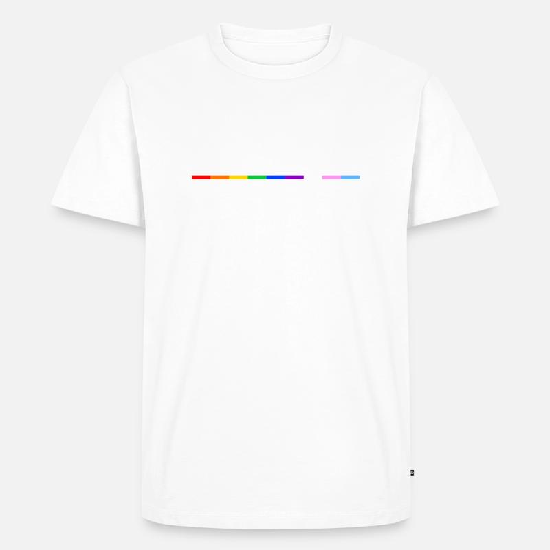 LGBTQ Pride Definition - Männer Premium Bio T-Shirt - Weiß