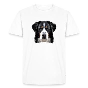bernersenn2 1 - T-shirt Premium bio Homme - blanc - Devant - Nico (187cm)