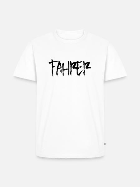 Fahrer - Männer Premium Bio T-Shirt - Weiß