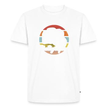Cameraman Gift for Photographer - Men's Premium Organic T-Shirt - white - Front - Nico (187cm)