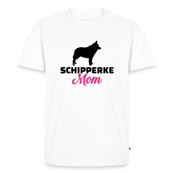 Schipperke - Men's Premium Organic T-Shirt - white - Front - Nico (187cm)