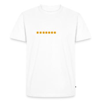 Le pouvoir du jeudi - T-shirt Premium bio Homme - blanc - Devant - Nico (187cm)