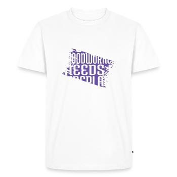 Cutter Funny Carpenter Carpenter John Carpenter - Men's Premium Organic T-Shirt - white - Front - Nico (187cm)