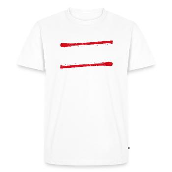 Painting Cars Is My Sport - Auto Lacquer Gift - Men's Premium Organic T-Shirt - white - Front - Nico (187cm)