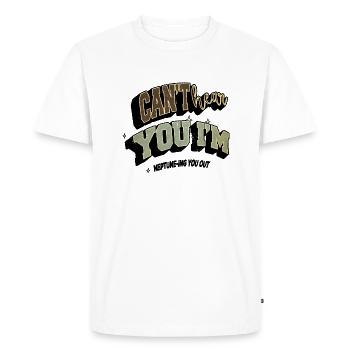 conspiracy geek art astronomy gifts colors - Men's Premium Organic T-Shirt - white - Front - Nico (187cm)
