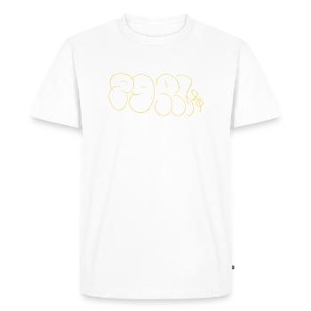 Paris - T-shirt Premium bio Homme - blanc - Devant - Nico (187cm)