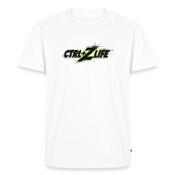 UNDO - Men's Premium Organic T-Shirt - white - Front - Nico (187cm)