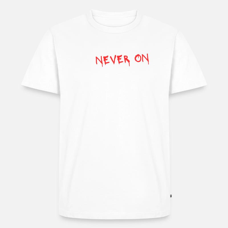 Monday - Männer Premium Bio T-Shirt - Weiß