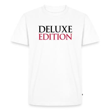 deluxe_edition2 - Men's Premium Organic T-Shirt - white - Front - Nico (187cm)