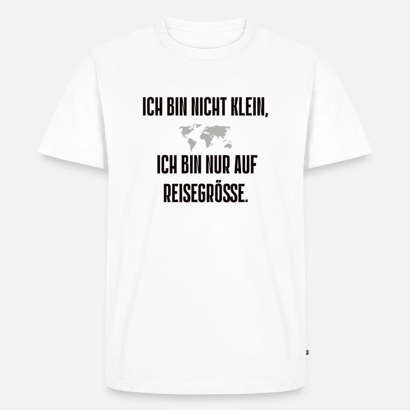 Spruch 9 - Männer Premium Bio T-Shirt - Weiß