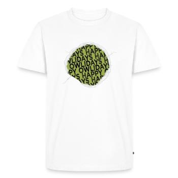 musculation chambre barbe bande fée queue bday - T-shirt Premium bio Homme - blanc - Devant - Nico (187cm)