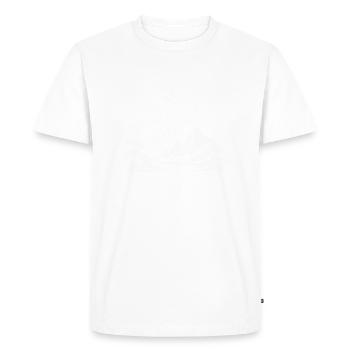 Outdoor Wander Femme Drôle Randonnée Randonnée Dire - T-shirt Premium bio Homme - blanc - Devant - Nico (187cm)