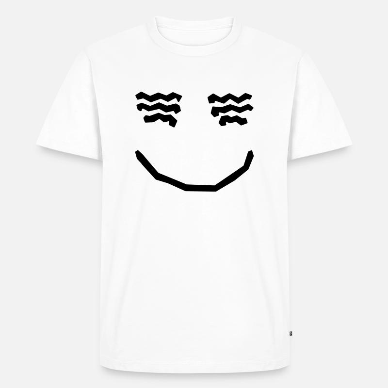 Sweat à capuche Pullover - T-shirt Premium bio Homme - blanc