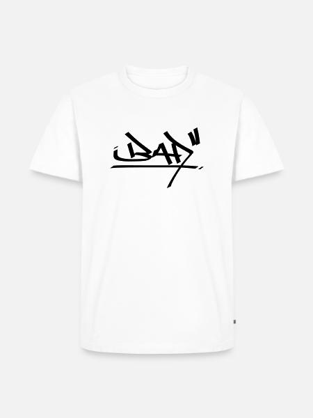 graffiti bad 01 - Men's Premium Organic T-Shirt - white