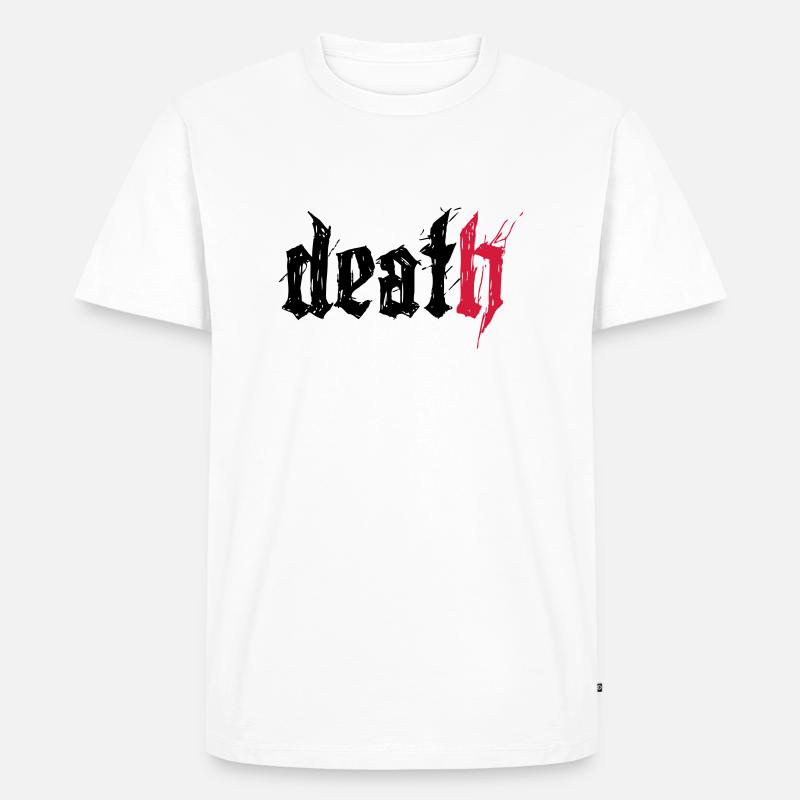 died - Männer Premium Bio T-Shirt - Weiß