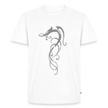 Ansuz - T-shirt Premium bio Homme - blanc - Devant - Nico (187cm)