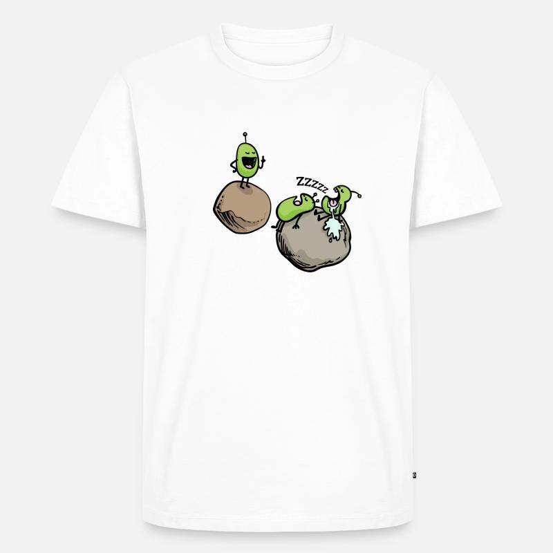 Speach - Männer Premium Bio T-Shirt - Weiß
