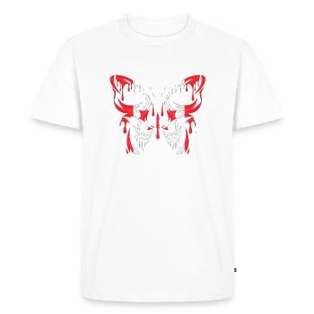 Canada, pays, drapeau, états officiels, continent - T-shirt Premium bio Homme - blanc - Devant - Nico (187cm)