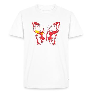 China Country Flag Official States Continent - Men's Premium Organic T-Shirt - white - Front - Nico (187cm)