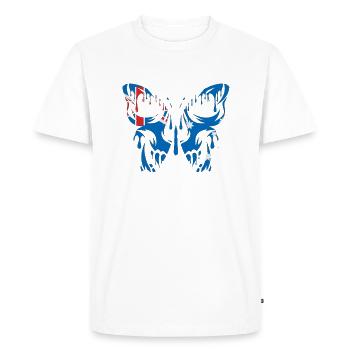 Flag of Australia Official States - Men's Premium Organic T-Shirt - white - Front - Nico (187cm)