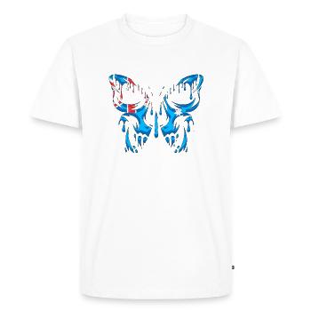 Flag of Australia Official States - Men's Premium Organic T-Shirt - white - Front - Nico (187cm)