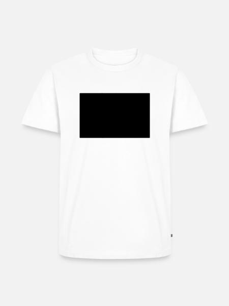 Flagge Bayern Rauten - Männer Premium Bio T-Shirt - Weiß